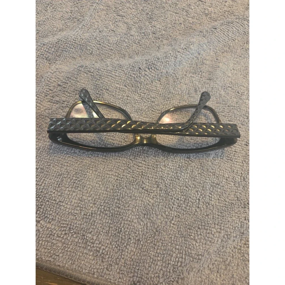 Chanel 3135 c.501 Black size 52/16/135 Made in Italy Eyeglasses